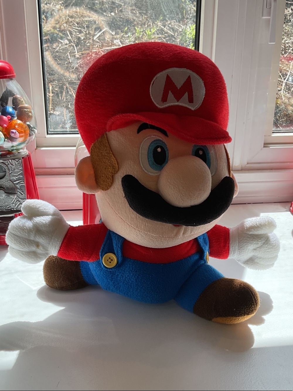 Nintendo Red Blue Plush Mario Stuffed Toy